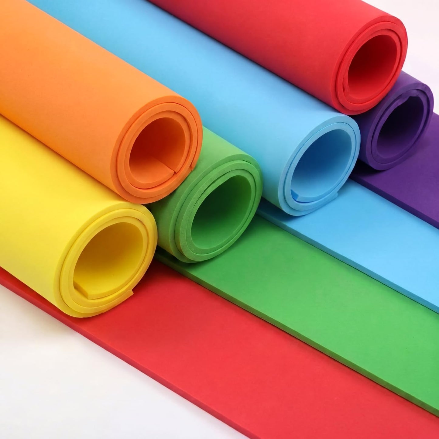 Eaasty 90 Inches 3D Art Painting Classroom Wall Decor Rainbow Paint Party Bulletin Board Decorations Set DIY Paint Brush Cutout Rainbow EVA Back to School Decoration for First Day of School Chalkboard