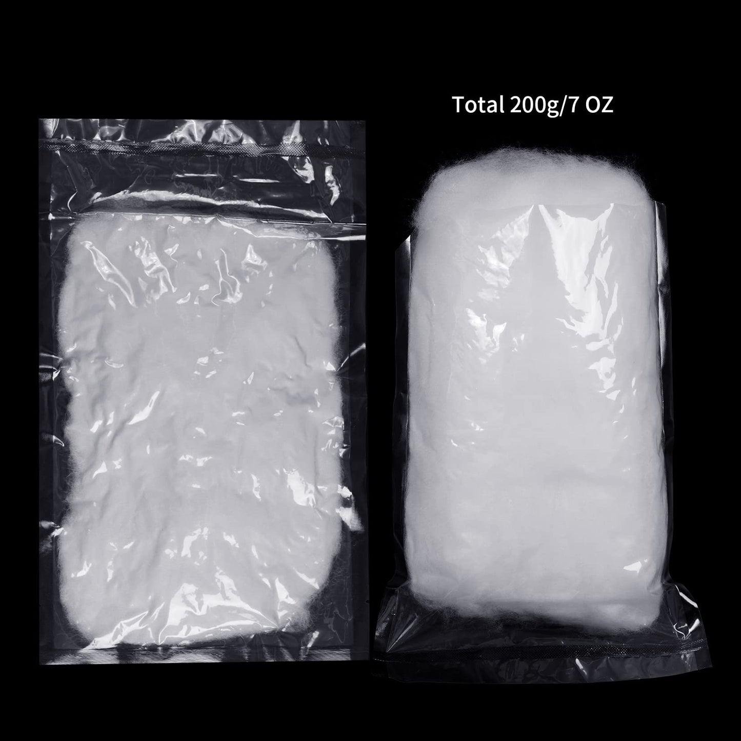 Yolyoo 2pcs Christmas Fake Snow Decoration Fiber Artificial Snow Indoor Fluffy Snow Blanket for Christmas, Village Displays, Winter Mantle Village,Under The Christmas Tree (200g)