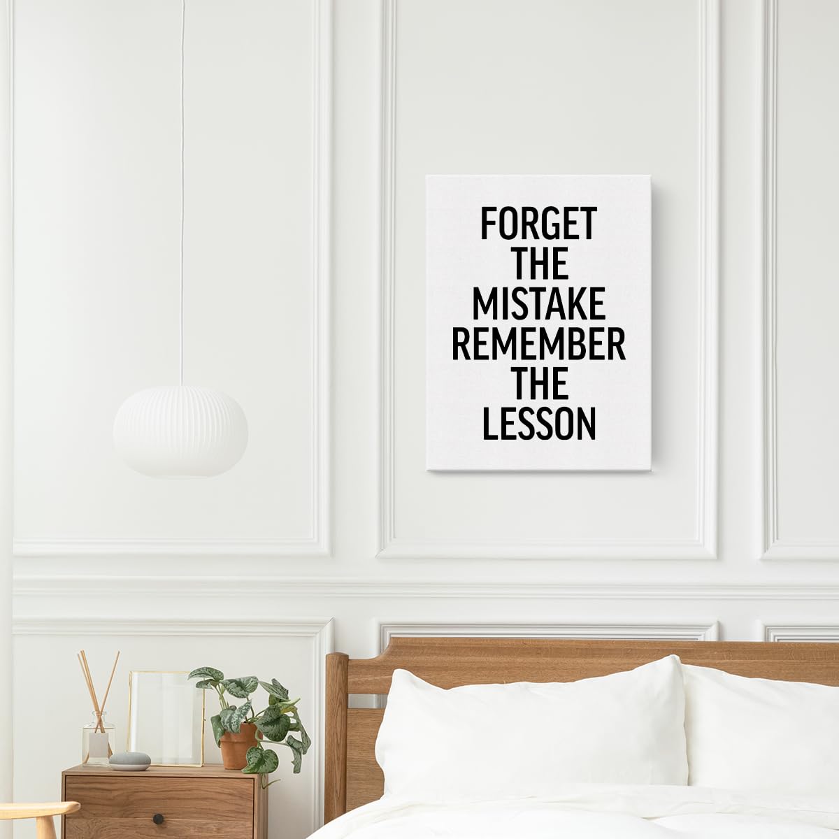 Motivational Canvas Wall Art Framed Encouragement Gifts for Women Men Paintings Canvas Prints Positive Poster for Home Office Parlour Living Room Kitchen Bedroom Wall Decor Artwork Decorative