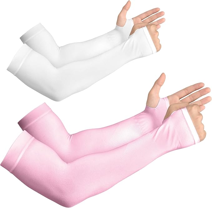 YESLIFE UV Sun Protection Arm Sleeves for Men & Women,UPF 50 Cooling Sports Sleeve