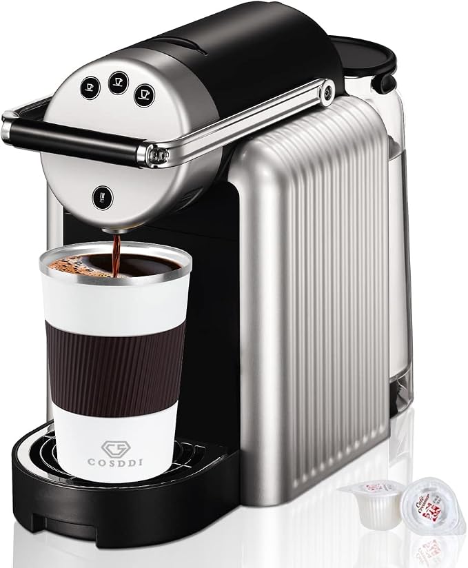 CS COSDDI 12 oz Stainless Steel Vacuum Insulated Tumbler - Coffee Travel Mug Spill Proof with Lid - coffee Cup for Keep Hot/Ice Coffee,Tea and Beer (3rd White)