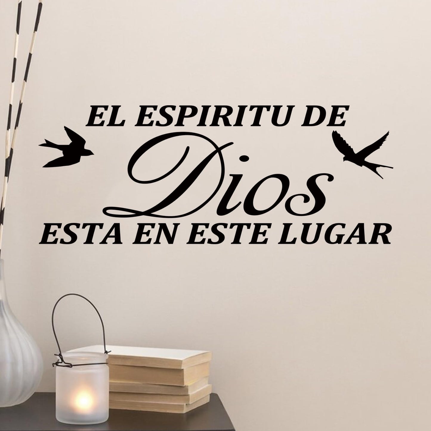 Bible Verses Wall Decals for Bedroom: Inspirational Scripture Quotes Removable Wall Stickers for Living Room - Home Christian Family Parents Vinyl