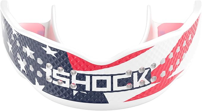 Shock Doctor Sports Mouth Guard, Breathable Low Profile Custom Fit, Basketball, Football, Lacrosse, Hockey & More