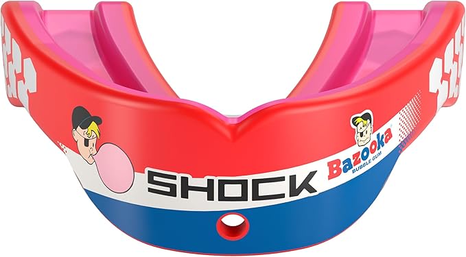 Shock Doctor, Gel Max Power Flavor Mouth Guard, Football, Lacrosse, Hockey, MMA, Boxing, Youth & Adult