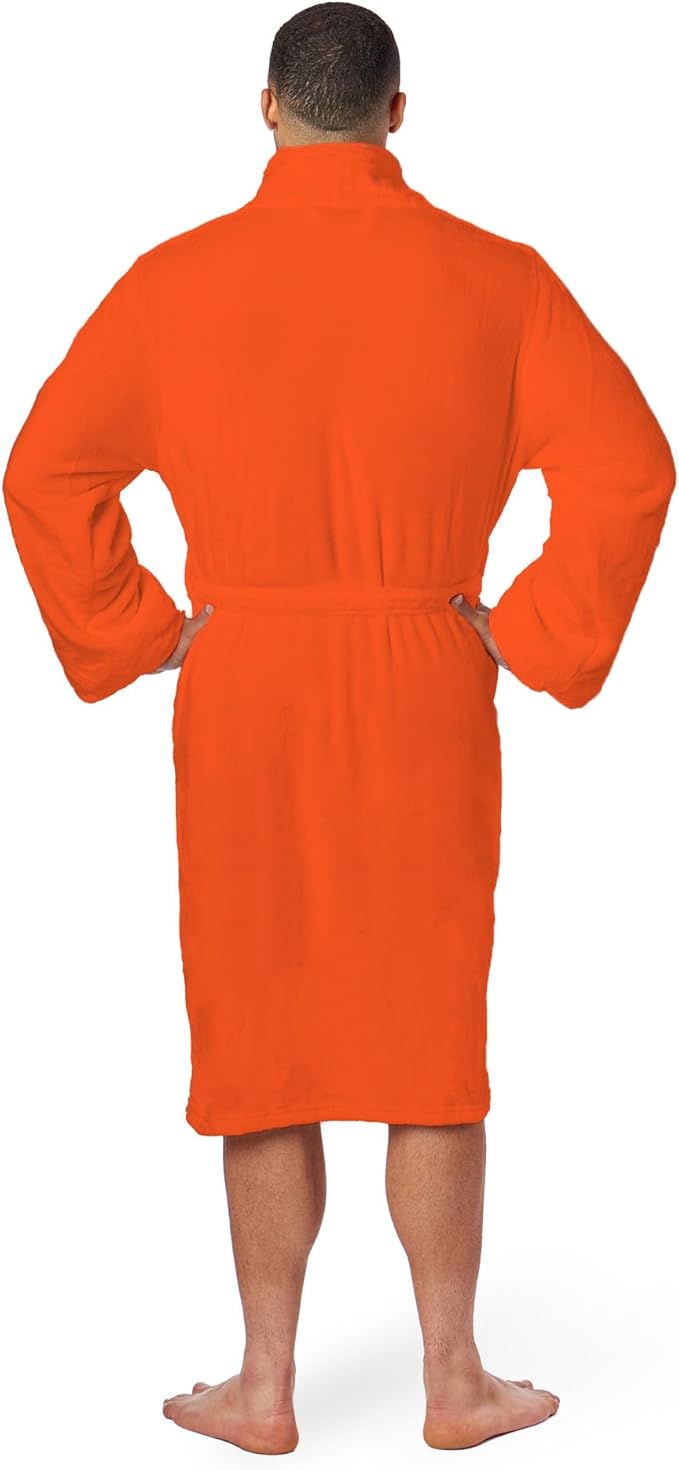 NFL Adult Unisex Silk Touch Bathrobe, Officially Licensed Loungewear, Soft Plush Polyester