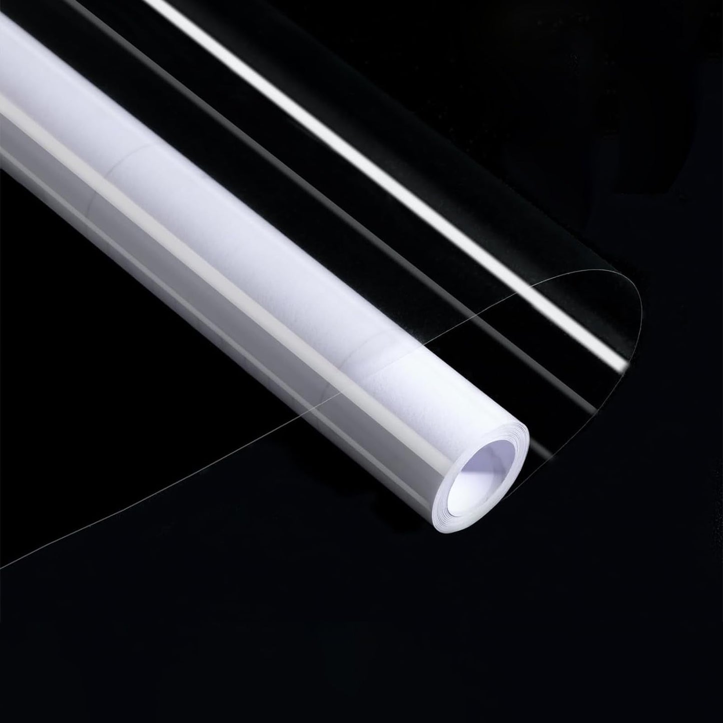 Clear Contact Paper Vinyl Wrap - Plastic Self Adhesive Wall Protector Film - Transparent Kitchen Backsplash Waterproof Protective Wallpaper Covering Peel and Stick for Furniture 11.8'' X 78.7"