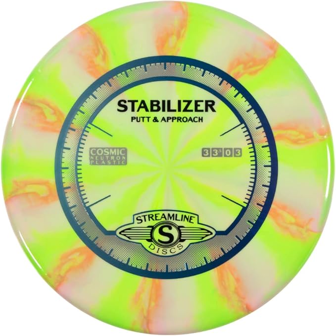 Streamline Discs Cosmic Neutron Stabilizer Disc Golf Putter (165-170g / Colors May Vary)