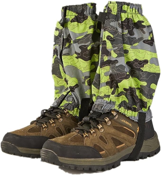 Ankle Gaiters,Lightweight Adjustable Leg Gaiters for Men Women, Waterproof Hiking Gaiters for Snow,Trail Running,Hiking,Hunting,Walking,Skiing