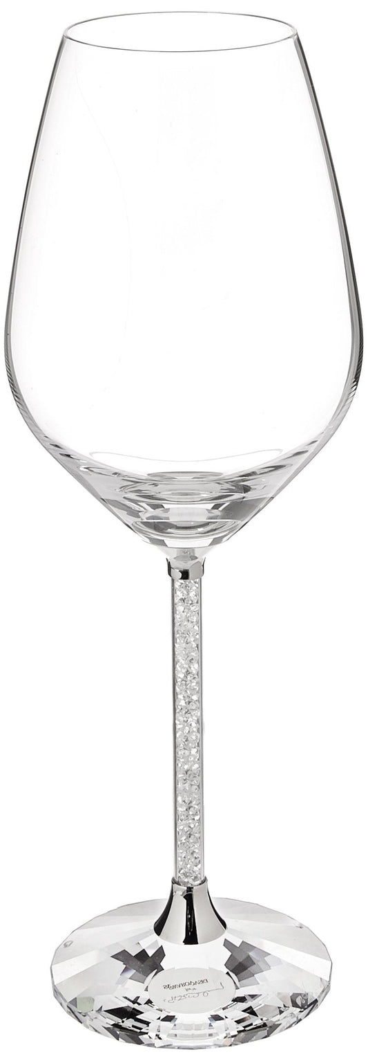 Swarovski 1095948 Crystalline Red Wine Glasses, Set of 2, Clear
