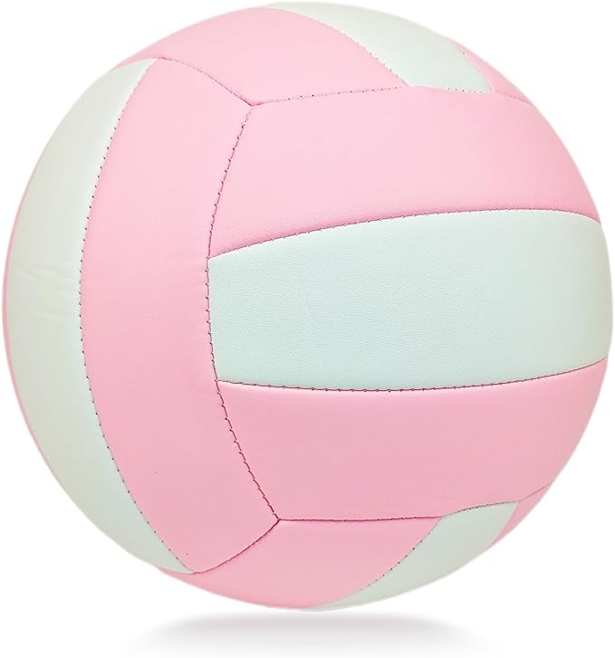 Official Size 5 Soft PU Waterproof Volleyball for boy and Girl and for Adult Indoor Outdoor Beach Training Ball and Game Ball or Beginner Teenager