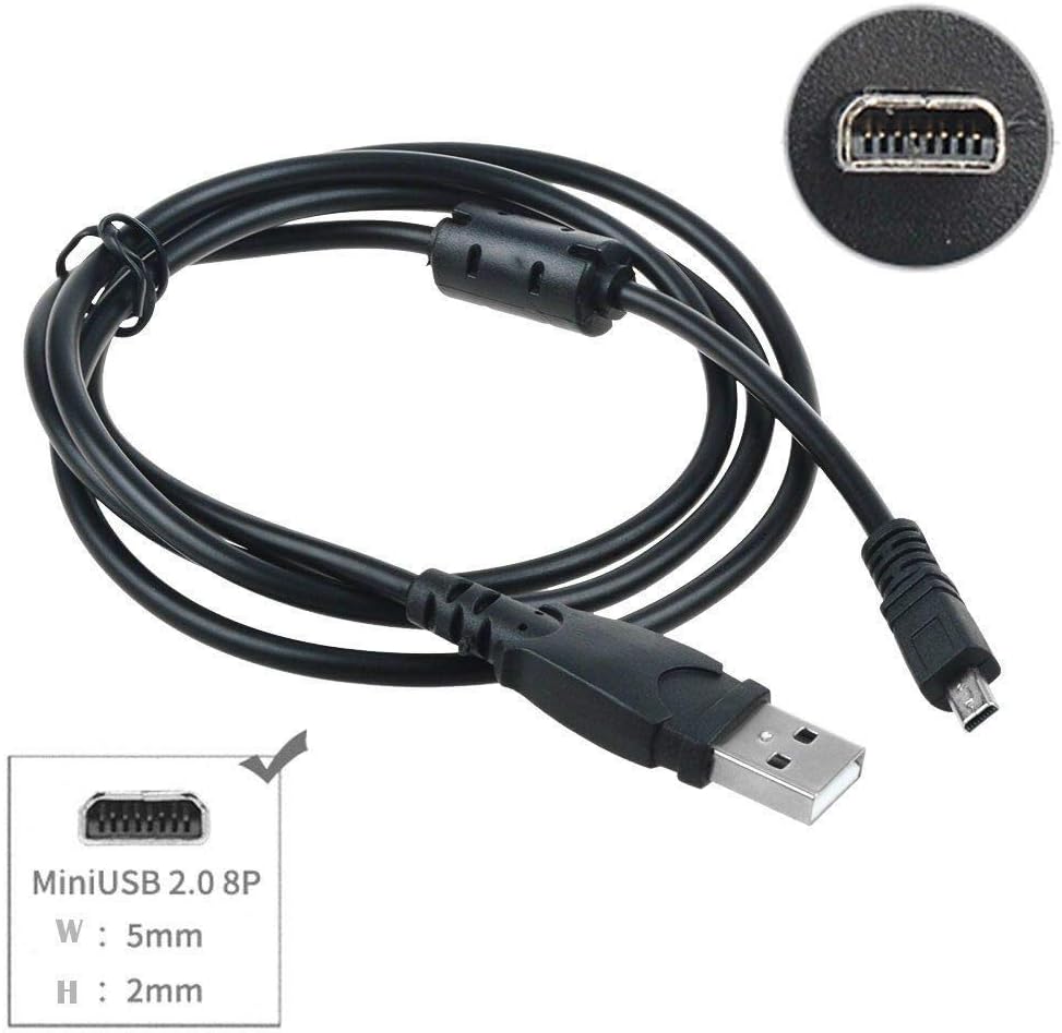 3.3ft DSLR-A100 A100 USB PC Data Sync Cable Cord for Sony Camera Alpha K DSLR