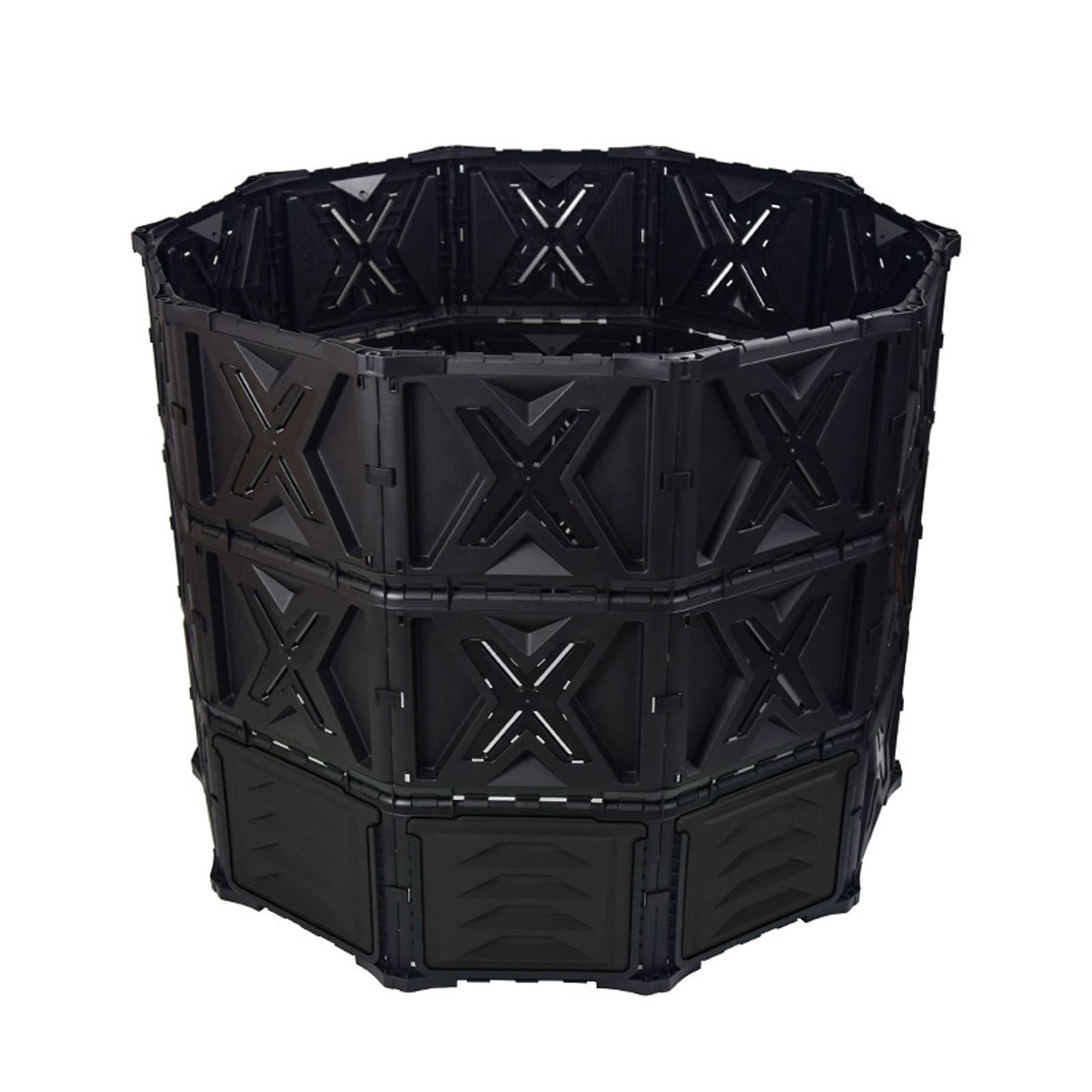 Kitchen Compost Bin, Compost Bin Outdoor Tumbler Compost, 540L(142 Gallons) Extra Large Capacity BPA Free Composting Box All Season Composter for Garden Yard, Can Also be a Pet Fence ,Indoor Compost B