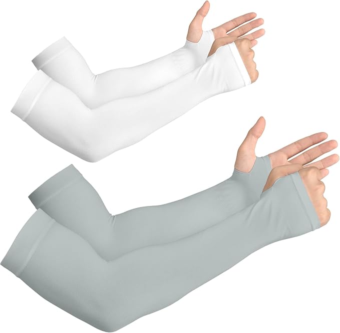 YESLIFE UV Sun Protection Arm Sleeves for Men & Women,UPF 50 Cooling Sports Sleeve