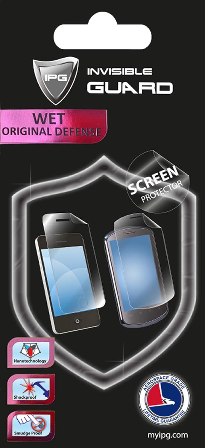 (2 IPG For AiMoonsa Music Player Touchscreen Multimedia Player Screen Protector Units) Invisible Ultra HD Clear Film