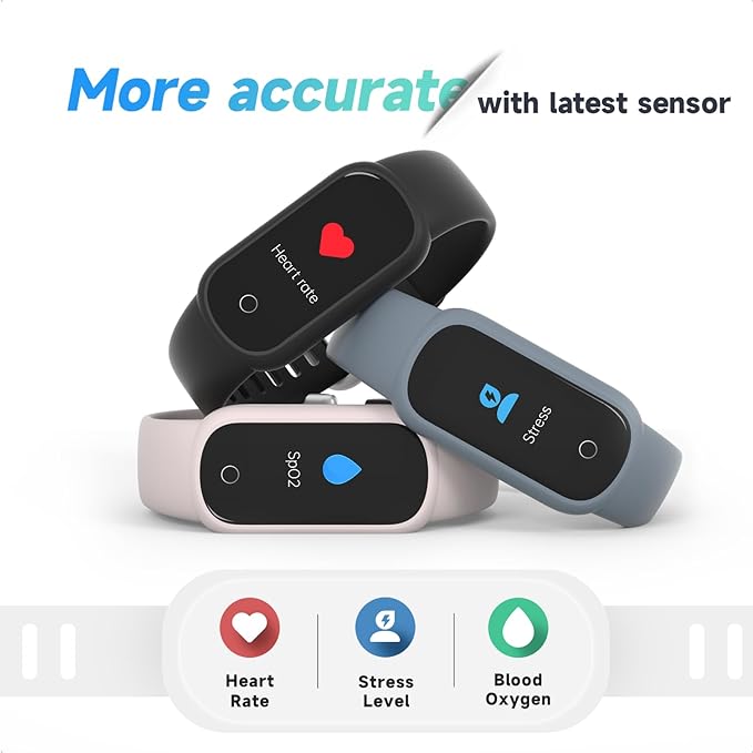 Fitness Tracker Watch with Sleep Tracker/IP68 Waterproof, Activity Tracker with Pedometer Step Counter, Health Watch for Women Men with 14 Sports Compatible Android iOS, Black