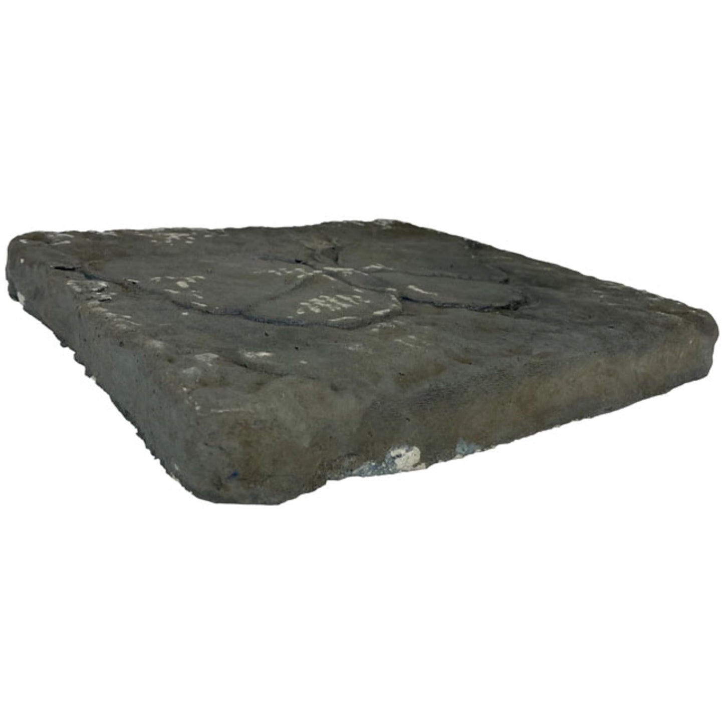 BestNest Athens Butterfly Stepping Stones, Cypress – Pack of 2 Square Concrete Garden Path Stones with Raised Butterfly Design, Gray & Green Hues, Durable Outdoor Landscaping Decor, 12" x 12"