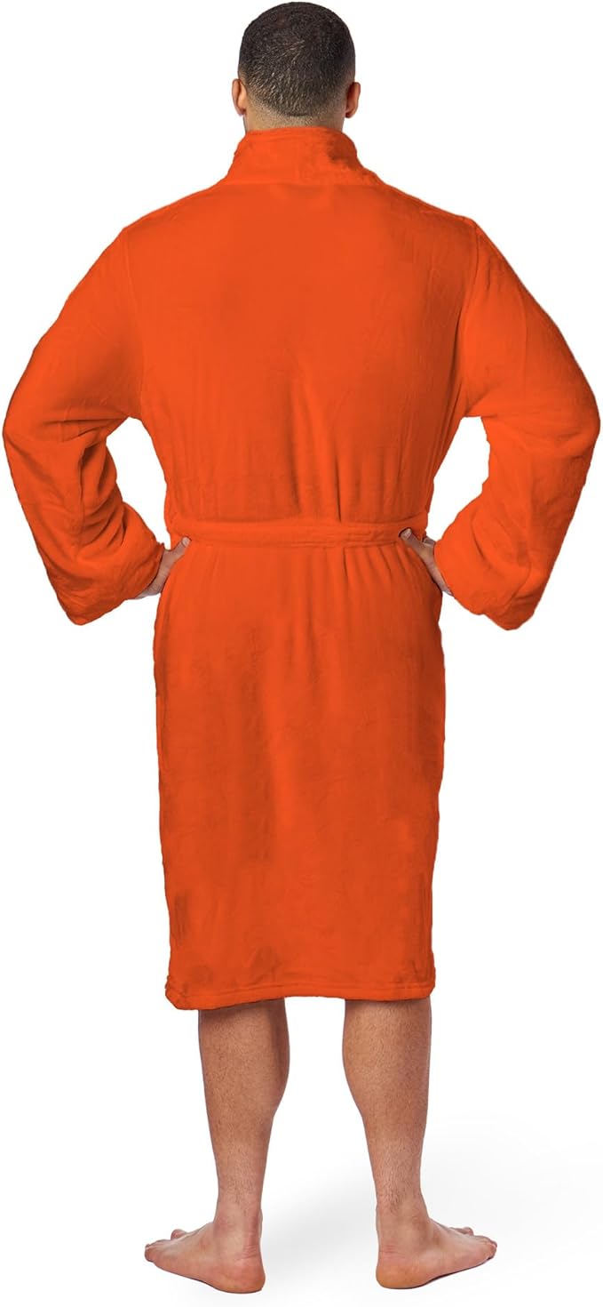 NFL Adult Unisex Silk Touch Bathrobe, Officially Licensed Loungewear, Soft Plush Polyester