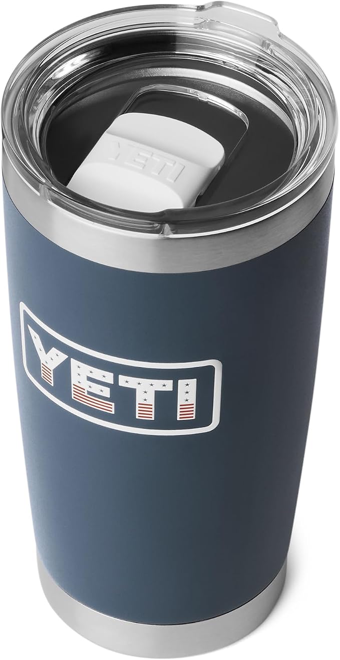 YETI Rambler 20 oz Stainless Steel Vacuum Insulated Tumbler w/MagSlider Lid