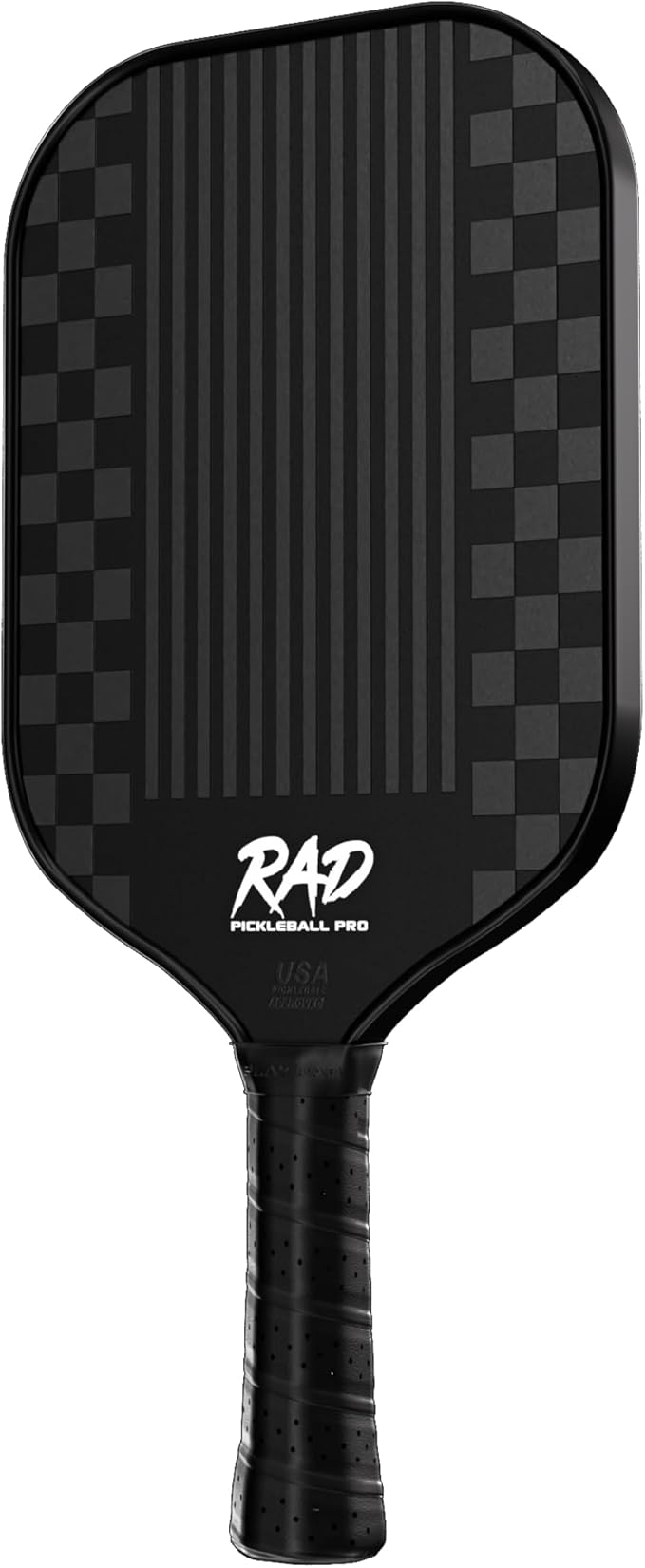 RAD Pro Pickleball Paddle Set – USAPA Approved – T700 Carbon Fiber Surface & 16mm Full-Cell Polypropylene Honeycomb Core for Power & Control – Includes Outdoor Pickleballs & Tote Bag