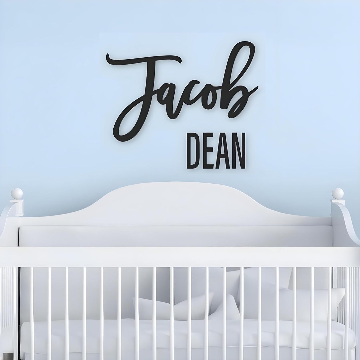 Personalized Name Sign for Nursery - Custom Wooden Name Signs for Kids Room, Personalized Nursery Name Sign - Perfect Baby Room Decor, Wall Name Decoration & Wedding signs, Family Name Signs