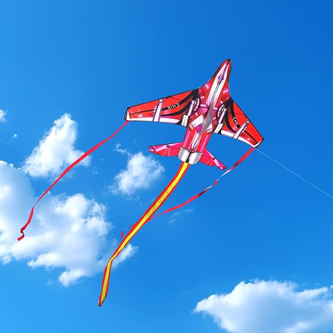 Mint's Colorful Life Kite Set for Kids and Adults, Easy to Fly Butterfly Delta Airplane Dragon Octopus Kite, Large Beach Kites Kits with 300ft String, Best for Gifts & Family Outings