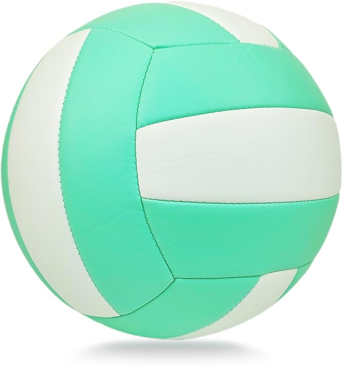 Official Size 5 Soft PU Waterproof Volleyball for boy and Girl and for Adult Indoor Outdoor Beach Training Ball and Game Ball or Beginner Teenager