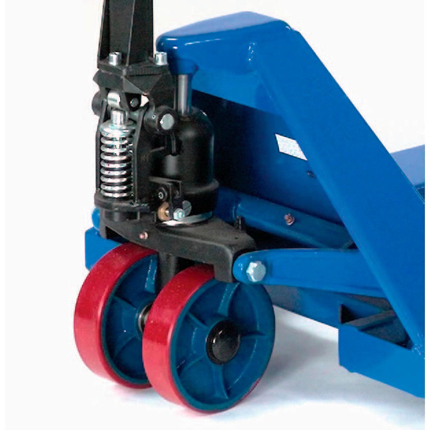 Global Industrial High Capacity Narrow Fork Pallet Jack Truck with 21" W x 36" L Forks, 6600 Lb. Capacity, Manual Pallet Truck for Warehouse, Manufacturing and Retail