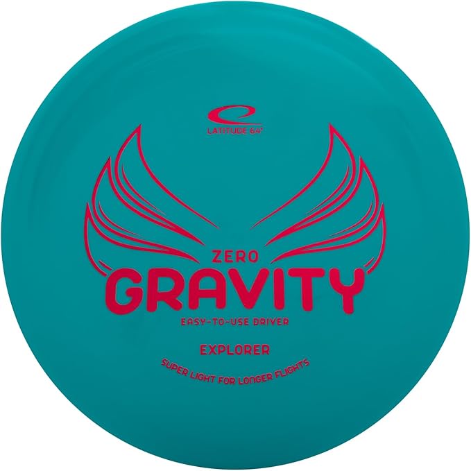 Latitude 64 Gravity Disc Golf Disc Set | 6-Pack Starter Set | Pure, Fuse, Explorer, Saint, Diamond, Bolt | Lightweight, Floating Plastic for Longer Flights | 120-130g (Colors May Vary)