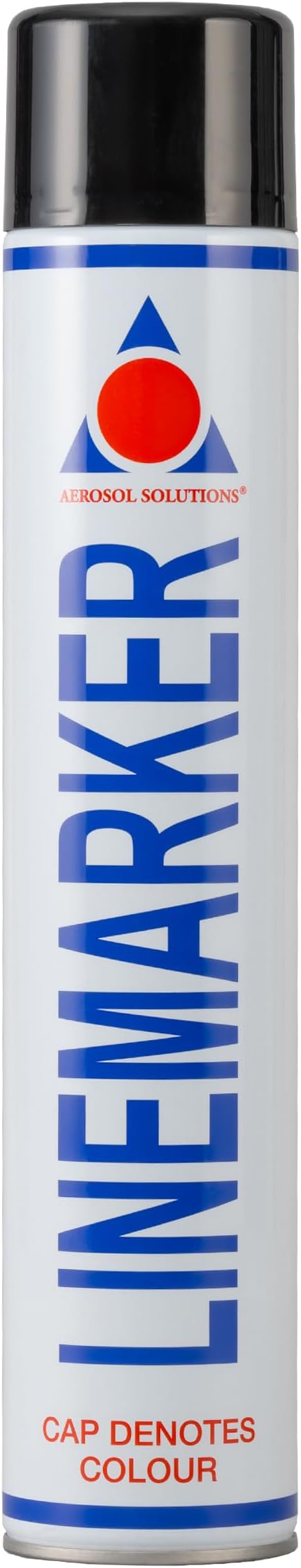 Line Marker, Grass and Road Spray Paint, Athletic Field Striping Paint Spray | Black 26 Fl Oz (Pack of 1)| Perfect for Sports Fields & Pavement