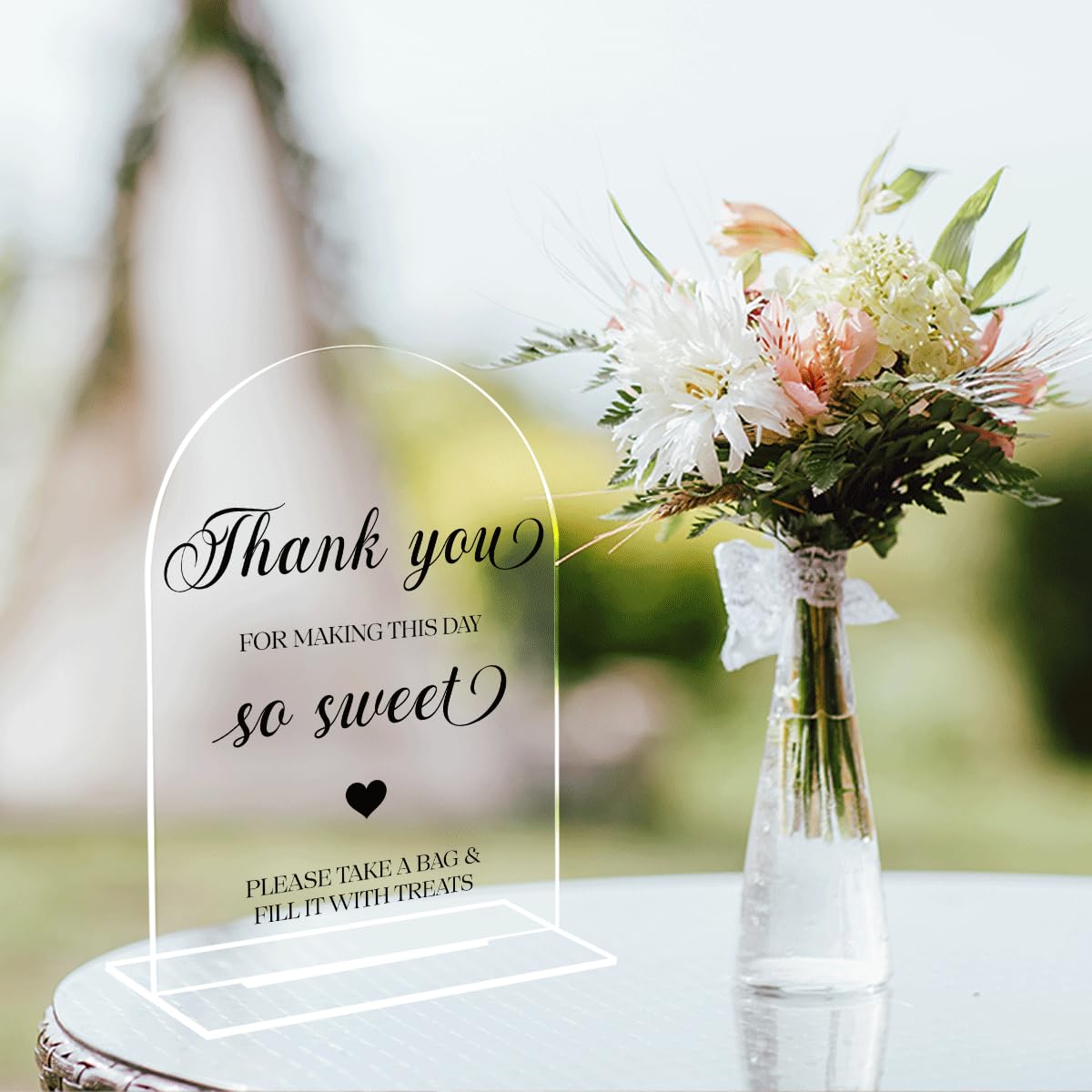 Candy Bar Sign, Dessert Table Sign, Wedding Engagement Bridal Shower Decor fo Ceremony Reception Party, Weddings Table Acrylic Sign