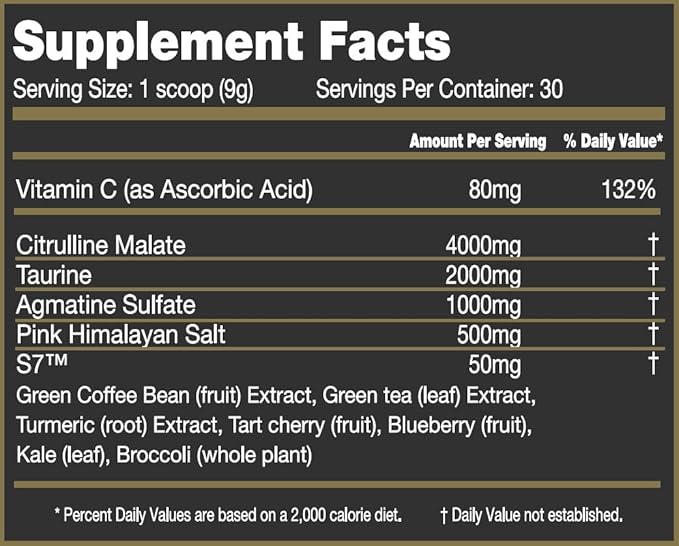 Crixus Pump Stimulant Free Nitric Oxide Pre-Workout Powder | Strength ??Performance | Great Taste for Men & Women (30 Servings, Stawberry Kiwi)