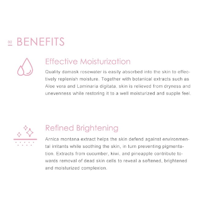 My Beauty Diary-Damask Rose Facial Mask, Softening and Brightening Collagen Essence Face Sheet Mask for Natural Look(8 Combo Pack)