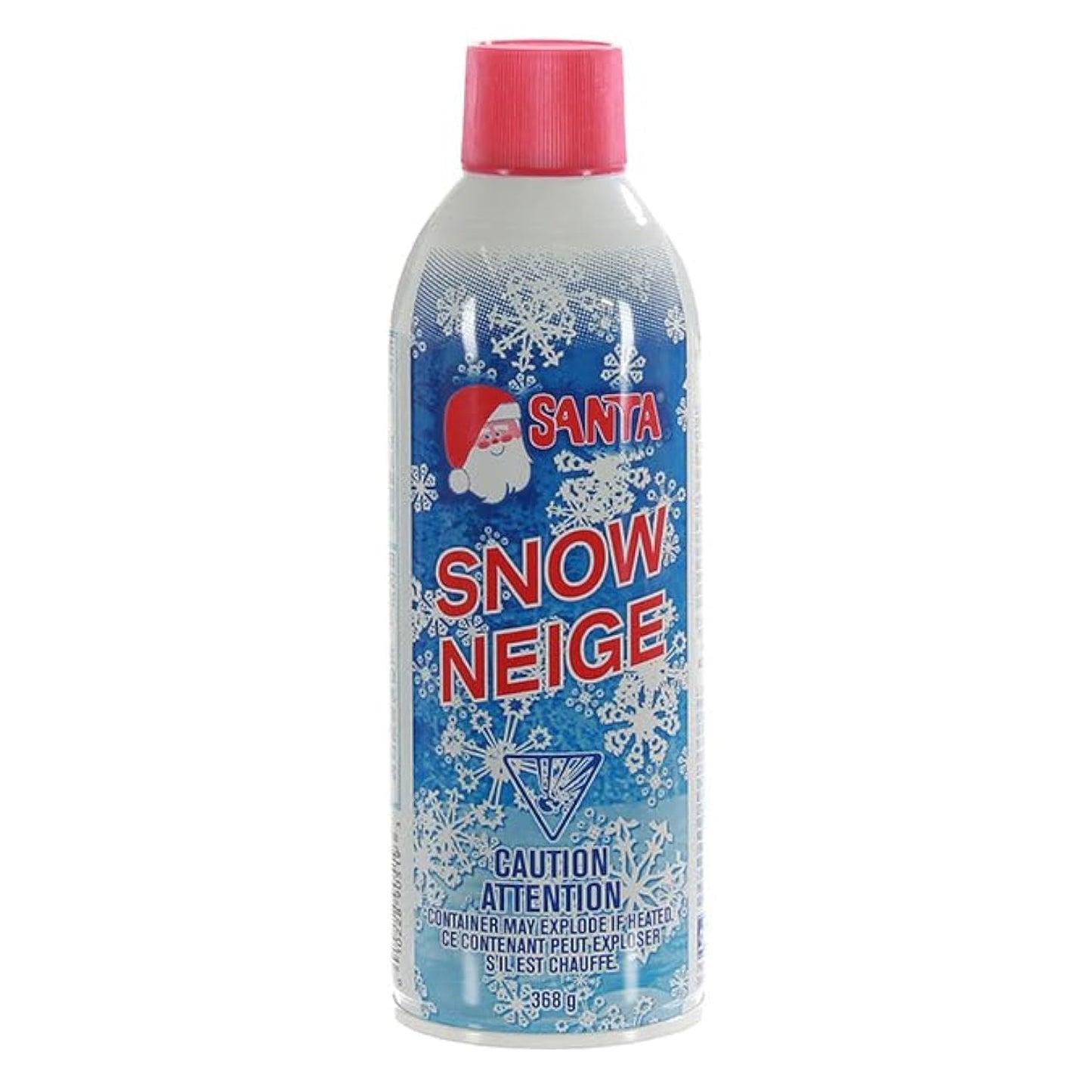 Santa Christmas Tree, Wreath, Glass and Mirror Snow Spray - 13 Ounces