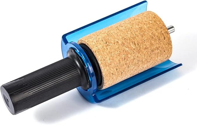 XCMAN Ski Roto Brush Kit Roto Brush Handle Axle with All 3 Brushes:Nylon,Horsehiar,Brass/Cork