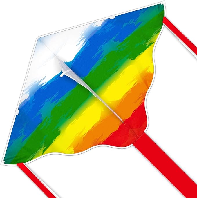 Simxkai Kite for Kids Adults,Easy to Fly,Best Delta Kite for Beginners Toddlers,Durable Kite c/w 300ft String