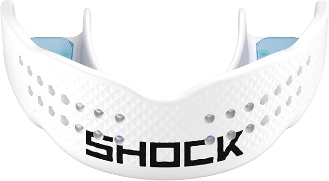 Shock Doctor Sports Mouth Guard, Breathable Low Profile Custom Fit, Basketball, Football, Lacrosse, Hockey & More
