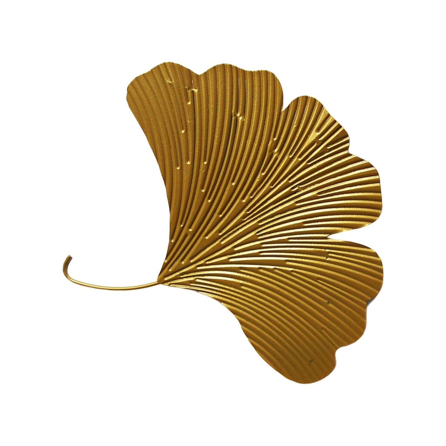 Baoblaze Ginkgo Leaves Wall Art Sculpture, Modern Iron Ginkgo Leaves Wall Decor for Farmhouse, Small (8.27 x 8.27 inches), Bathrooms, Kitchens, Living Rooms, Bedrooms, Children's Home Office