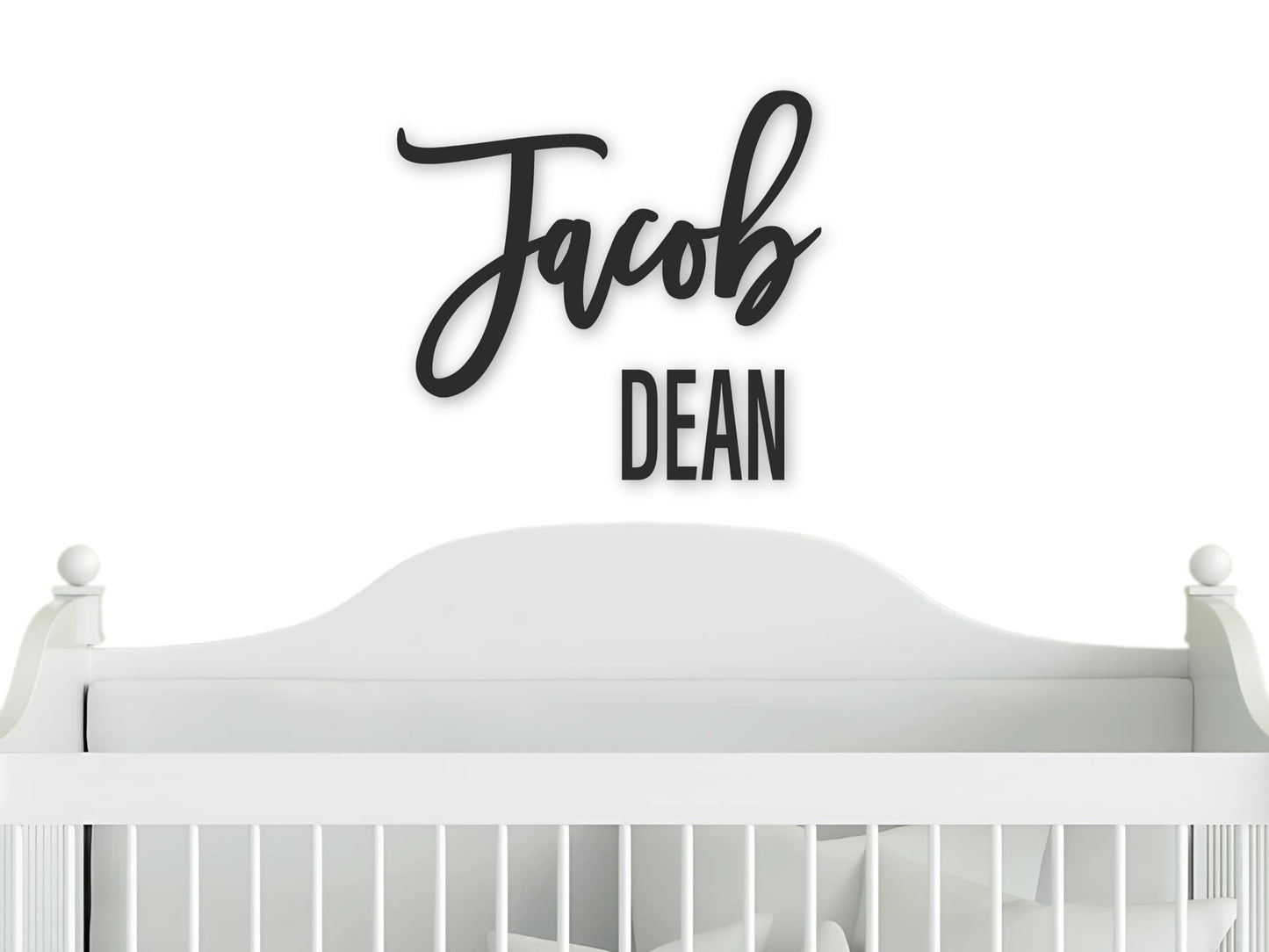 Custom Wooden Name Sign Cutout, Baby Nursery Signs - Personalized Name Decor, Wood or word Cut out, Letters for wall decor