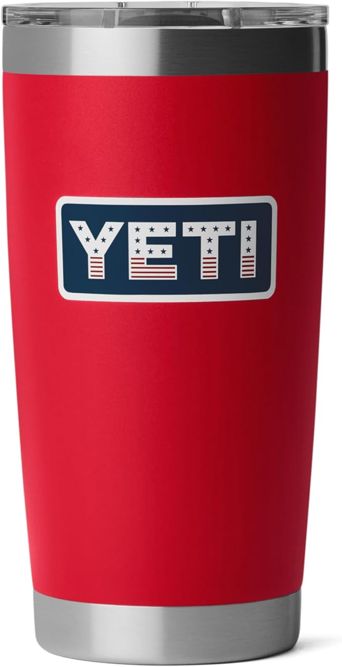 YETI Rambler 20 oz Stainless Steel Vacuum Insulated Tumbler w/MagSlider Lid
