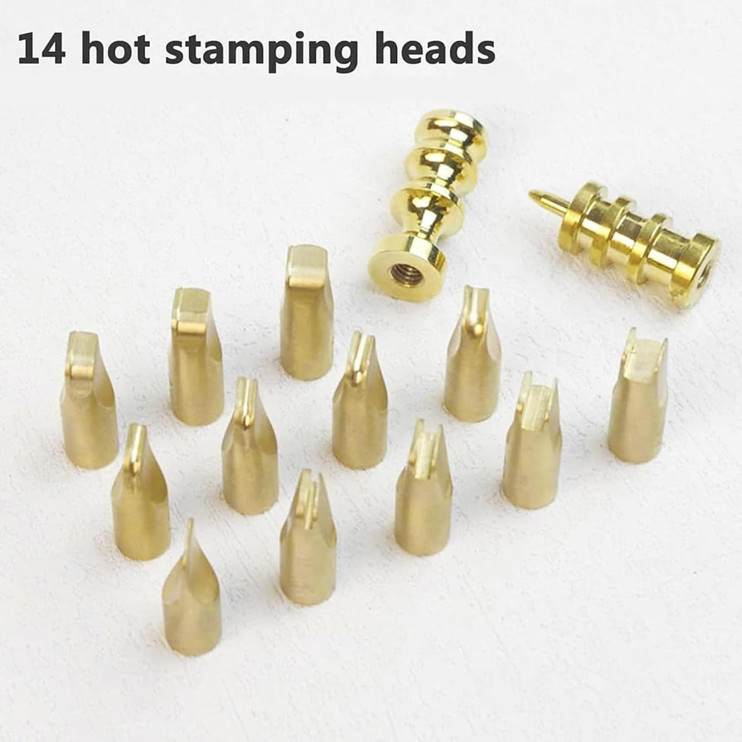 Polishing of Edges,Electric Leather Edge Creaser/Polishing Unit/Digital Craft Tool/Skiving Machine with 14 Heads for Craft and Hobby Total Hide Material Set(Two)