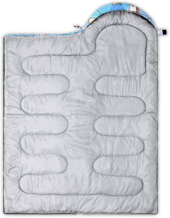 BailiPromise Camping Sleeping Bags,3 Season Warm & Cool Weather,Lightweight,Waterproof Sleeping Bags for Adults & Kids,Traveling,and Outdoors,Camping Gear Equipment