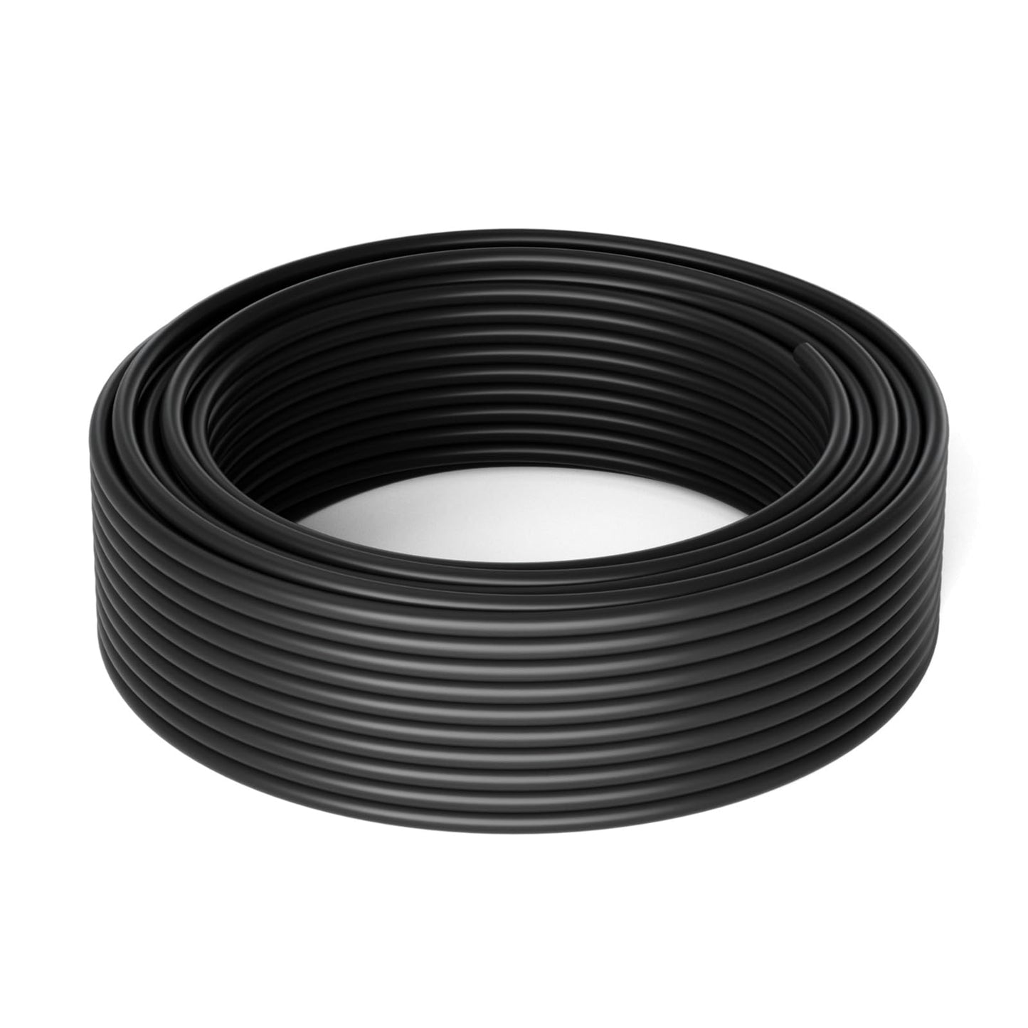 1/4 Inch Blank Drip Irrigation Tubing, 60FT Distribution Hose for Garden, Greenhouse & Raised Beds, Flexible UV-Resistant Watering Line for Drip Irrigation Systems