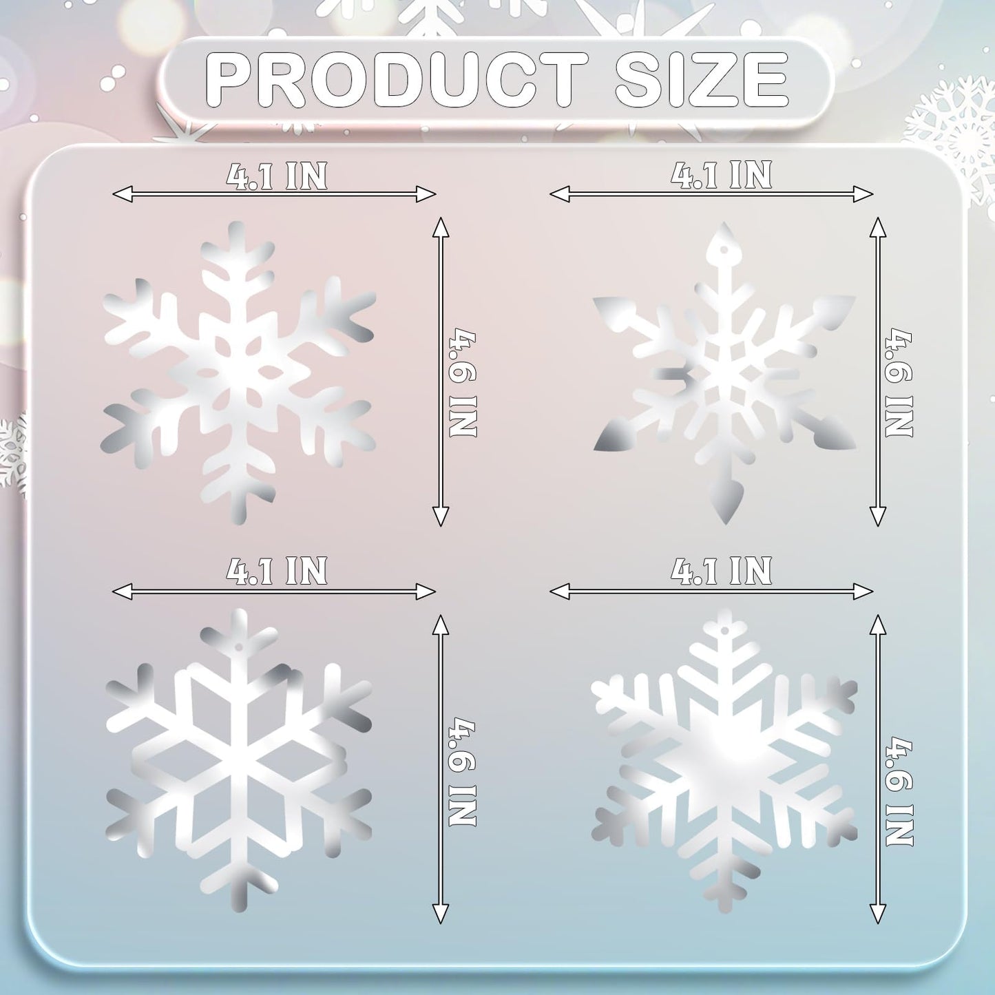 20Pcs Winter Snowflake Hanging Swirl Decorations, Christmas Snowflakes Ceiling Streamers Sliver White Snowflake Hanging Decorations for Christmas Winter Wonderland Frozen Party Supplies