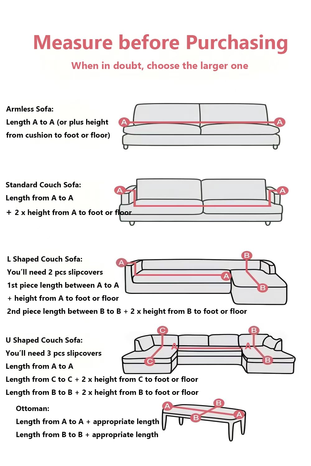 Erke Couch Cover Sheet Blanket, 3-Seat Standard Size Sofa Cushion Slip Covers, L Shape Sectional Furniture Decor Protector, Machine Washable Chenille Slipcover for Pets Dogs Cats