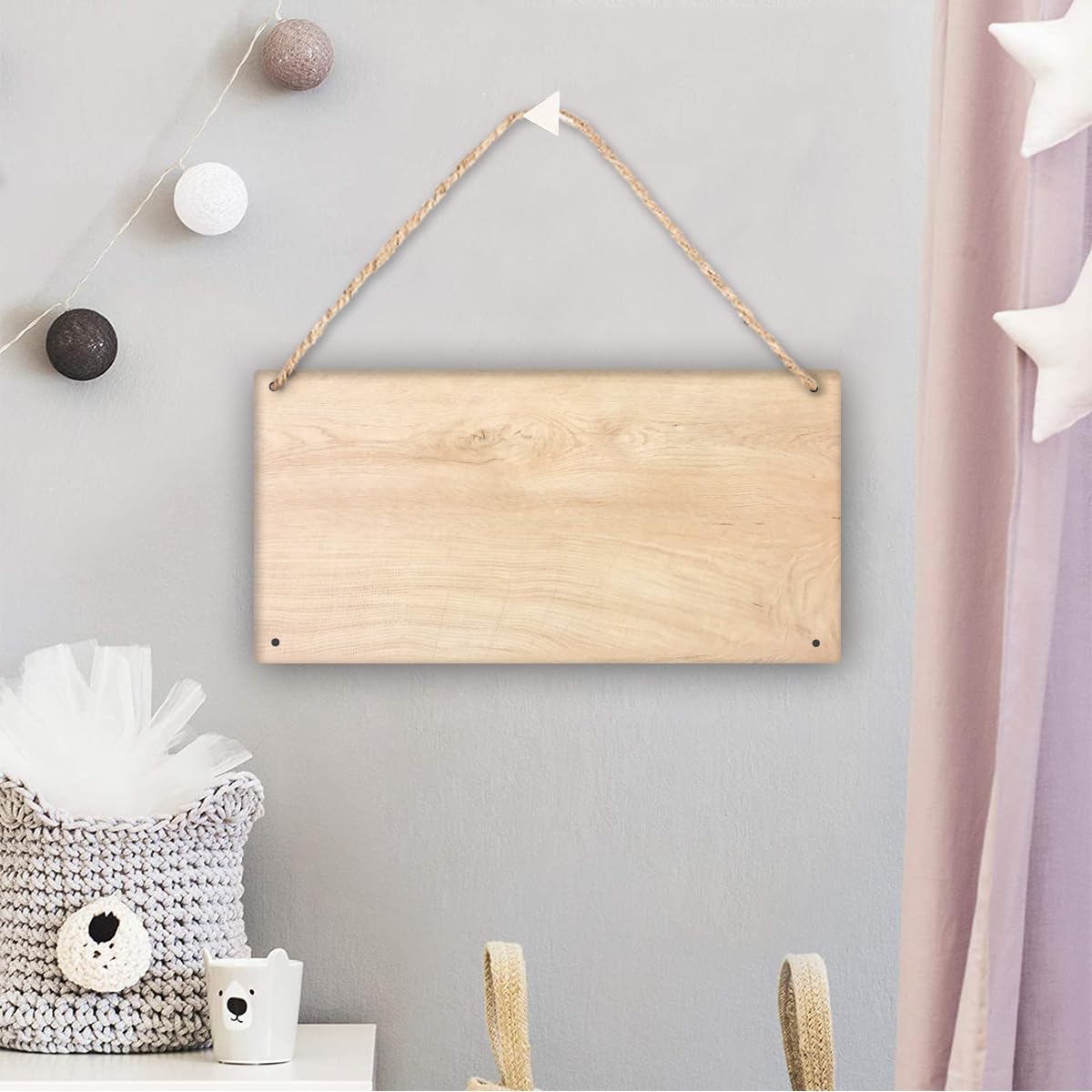Asudfjgh Personalized Wood Plaques Door Sign, Custom Decor Hanging on Home Garden Bar Wall, Upload Any Picture Text Logo Name, rectangle, 11.8"x5.9"