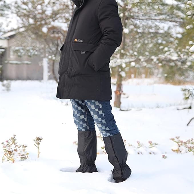 Gaiters for Hiking ??Waterproof and Breathable Leg Gaiters for Women and Men Boots, Adjustable Lightweight Shoes Gaiters for Hunting, Hiking, Mountaineering, Snow Gaiters for Hiking Boots
