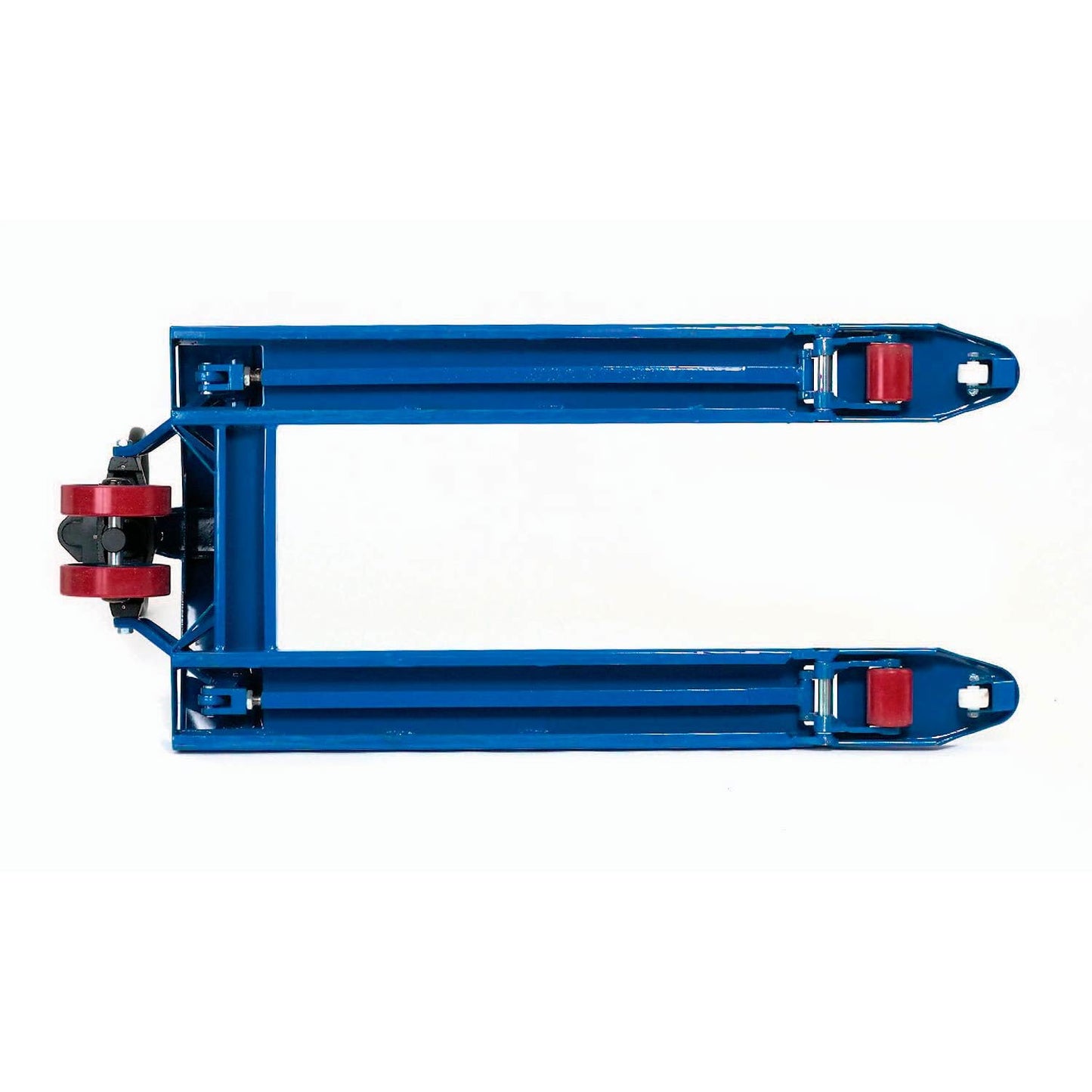 Global Industrial High Capacity Narrow Fork Pallet Jack, 21" W x 48" L Forks, 6600 lb. Capacity, Manual Duty Pallet Truck for Warehouse, Manufacturing and Retail