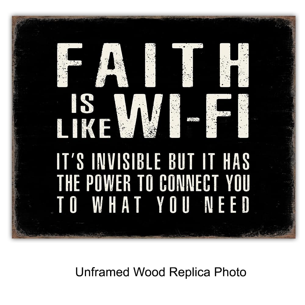 Bible Verse Quotes Wall Decor - Inspirational quote Christian Gifts for Men - Christian Wall Art - religious Signs - Scripture Decor - God Decoration - spiritual positive Motivational poster Set