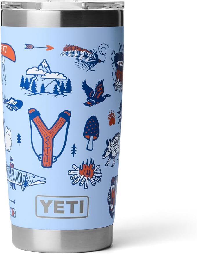 YETI Rambler 20 oz Stainless Steel Vacuum Insulated Tumbler w/MagSlider Lid