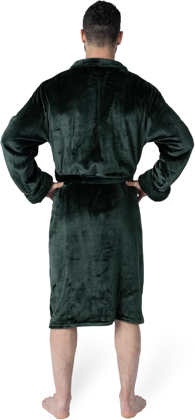 NFL Adult Unisex Silk Touch Bathrobe, Officially Licensed Loungewear, Soft Plush Polyester